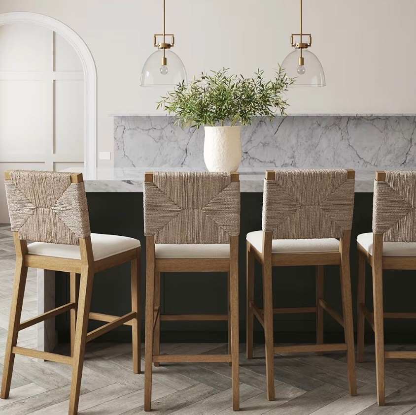 These barstools are the definition of elevated + timeless 🤍
The texture, the neutral tones, the way they instantly warm up a kitchen… obsessed.

I linked the EXACT stools + similar options in my LTK & Amazon Storefront so you can recreate this look at any budget ✨
Save this for kitchen inspo — these styles sell out fast 👀
#KitchenInspo #NeutralHome #BarstoolInspo #LTKHome #AmazonHome #AmazonStorefront #HomeDecorFinds 