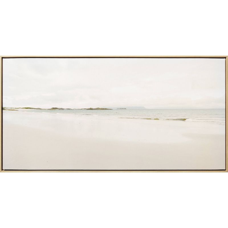 47" x 24" Blush Beach Framed Canvas - Threshold™ | Target