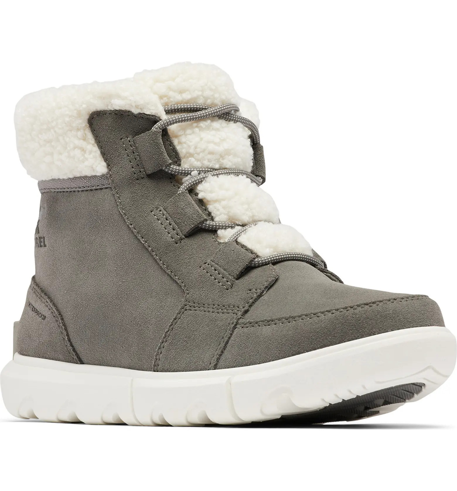 SOREL Explorer Next Faux Shearling Waterproof Bootie (Women) | Nordstrom | Nordstrom
