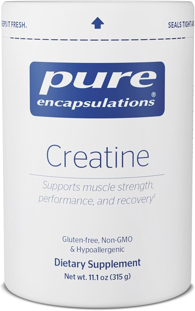 Pure Encapsulations Creatine - Creatine Supplement - Muscle Strength, Performance & Recovery - Pr... | Amazon (US)