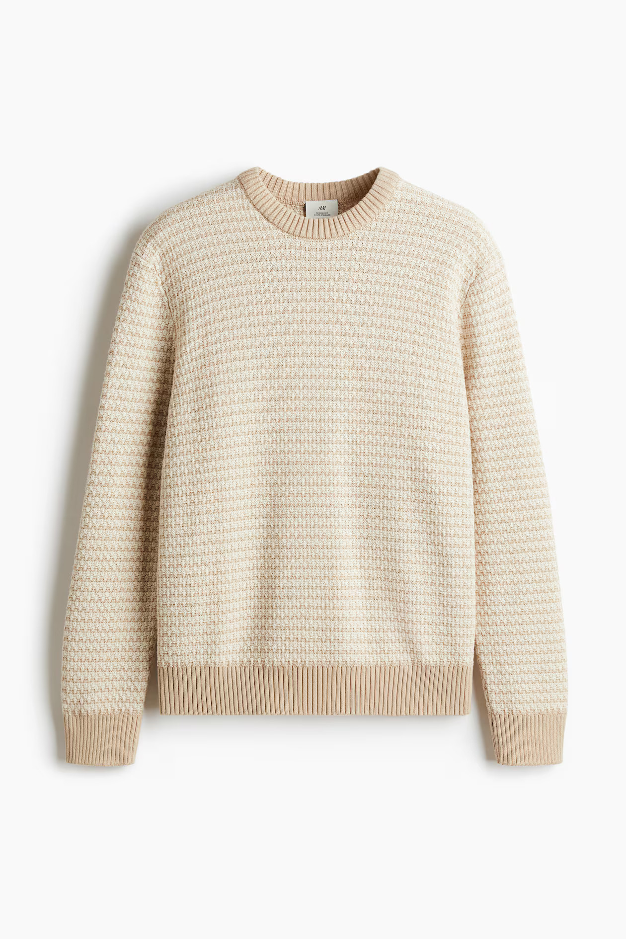 Regular Fit Textured-Knit Sweater | H&M (US + CA)