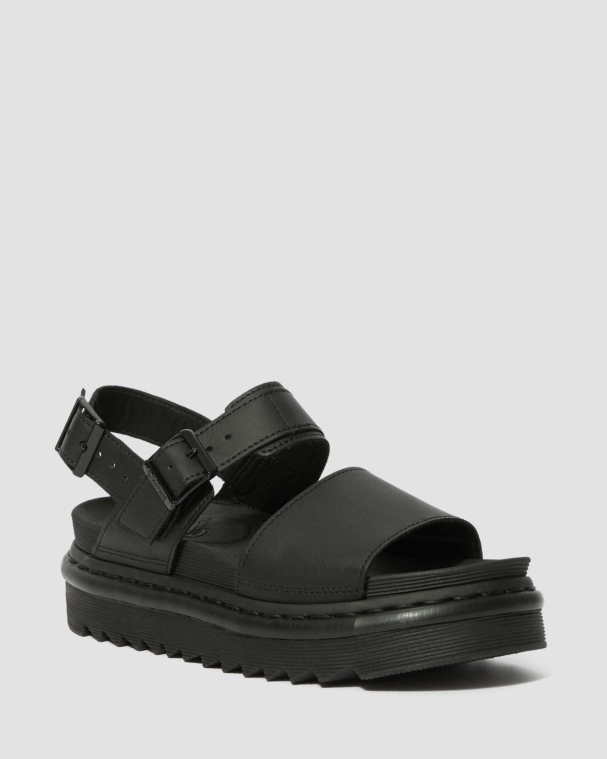 Voss Hydro Leather Strap Sandals | Dr Martens (UK)