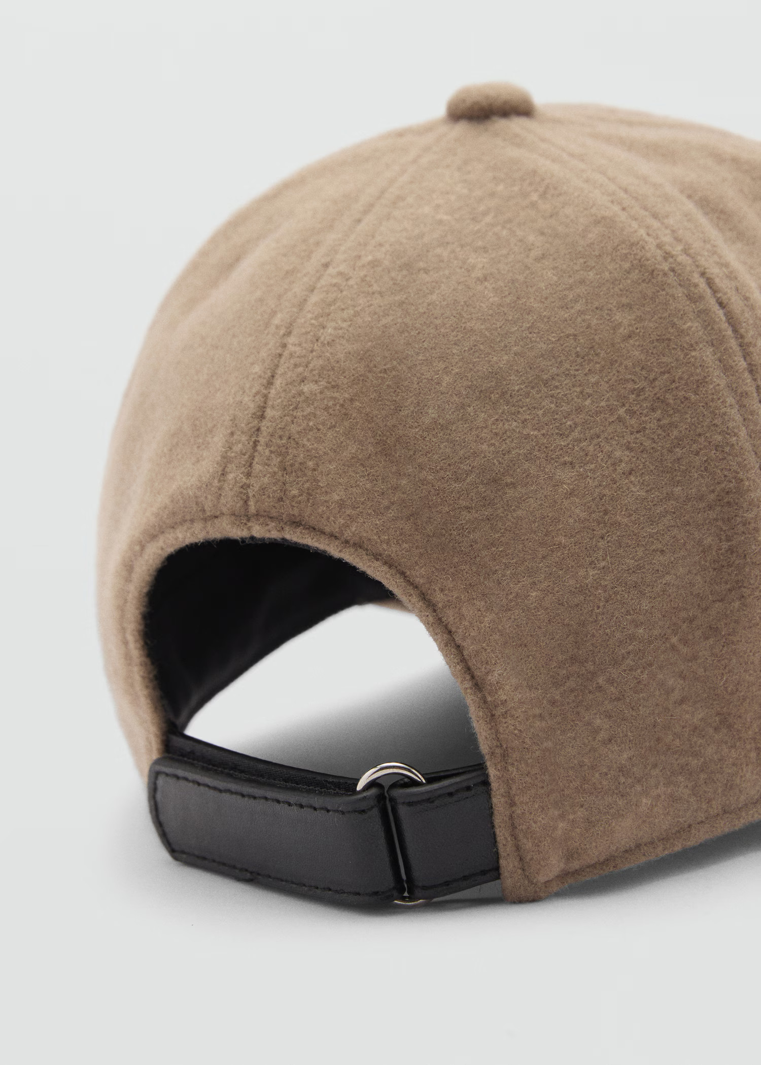 Wool-blend cap - Men | MANGO USA | Mango (US/MX/AU)