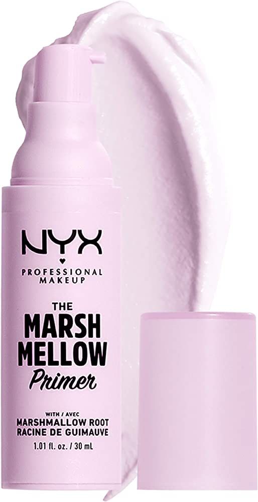 NYX PROFESSIONAL MAKEUP Marshmellow Smoothing Primer, Vegan Face Primer, 10-In-1 Skin Benefits | Amazon (US)