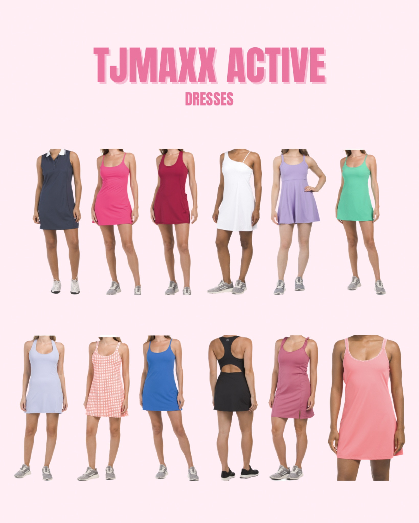 TJMAXX Active Dresses 

#LTKFitness #LTKstyletip #LTKFind