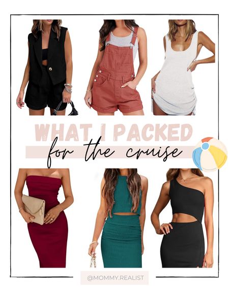 Most worn from Amazon

Size medium in all but the overalls (sized down - they run big) 

5’3: 130lbs
Size 6 in jeans
Usually a medium 

#amazon #cruisewear #packingessentials #dresses #matchingset #casual #dressup #cocktailhour 

#LTKtravel #LTKfindsunder100 #LTKfindsunder50