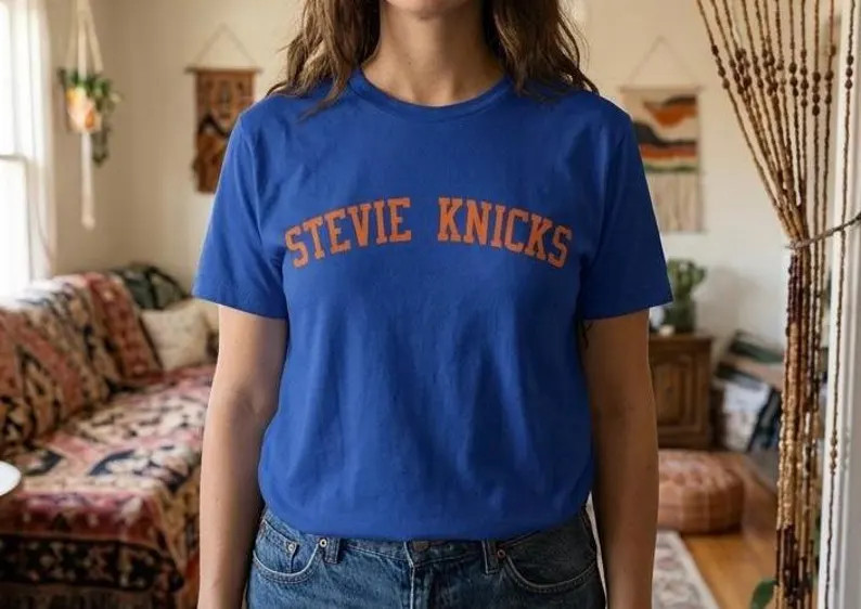 Taylor-inspired Stevie Knicks Shirt | Retro Basketball Fan Tee | Celebrity-inspired Graphic T-shi... | Etsy (Global)