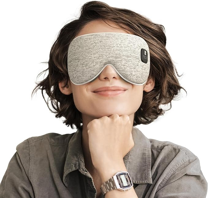 Heated Eye Mask, Cordless Heat Eye Compress for Dry Eye Stye Relax Eye Strain, Electric Warm Eye ... | Amazon (US)