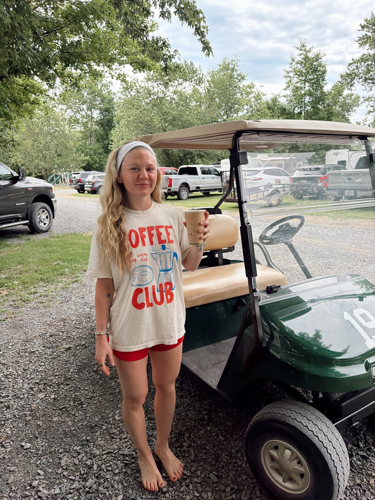 camping morning ootd | comfy sleep clothes + tee is from etsy!!

#LTKootd #LTKmorningroutine #LTKTravel
