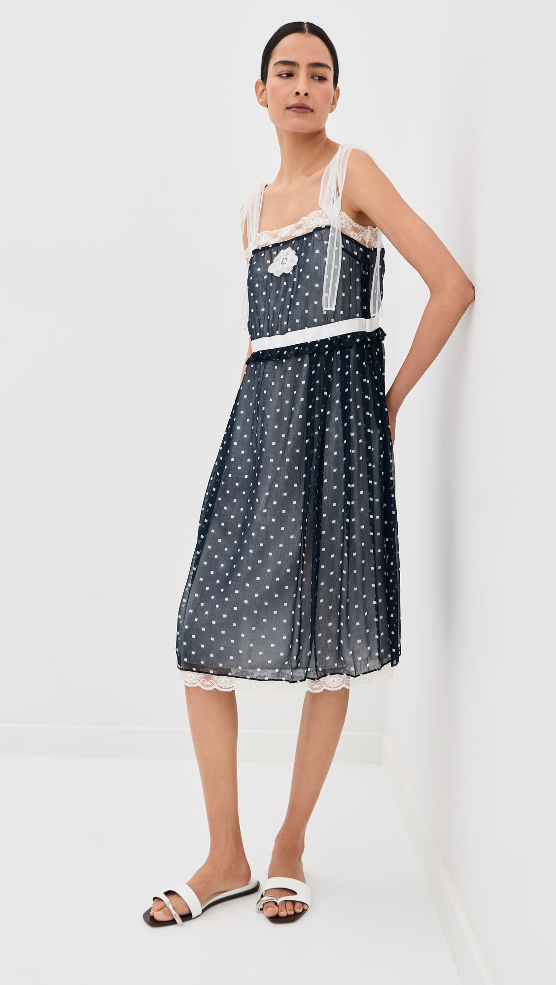 Ribbon Strap Chiffon Dress | Shopbop