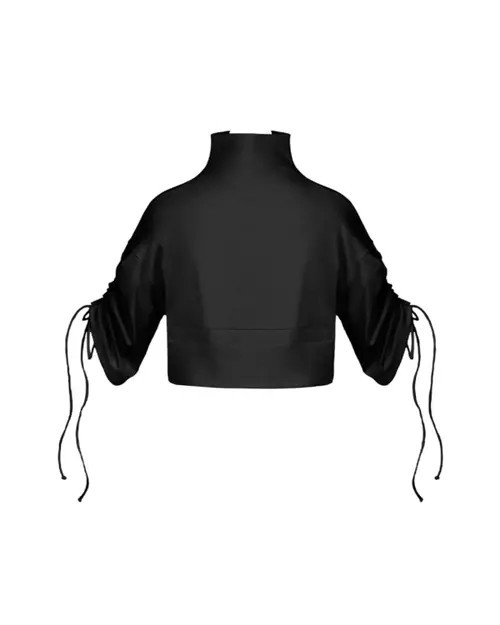 Port De Bras Cata Top in Black at Nordstrom, Size Large | Nordstrom