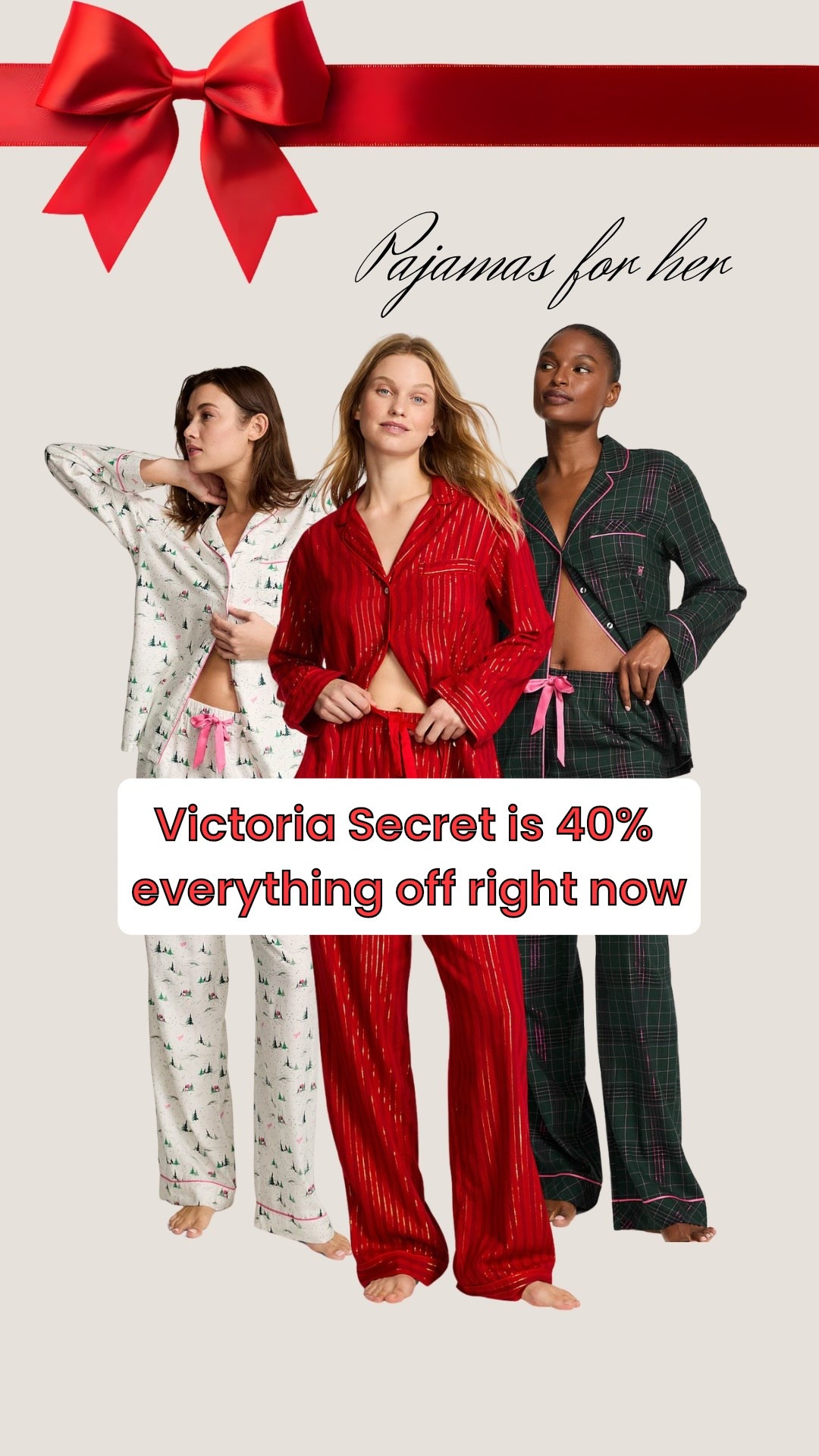 Victoria Secret is 40% off everything! Today only 💋

#LTKHoliday #LTKSaleAlert #LTKFindsUnder100