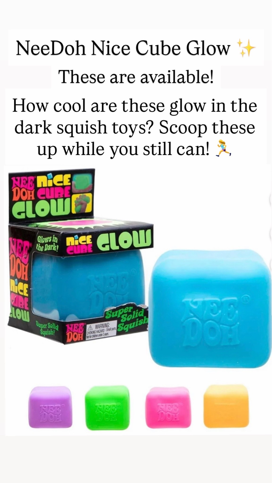 NeeDoh Nice Cube Glow

#LTKKids