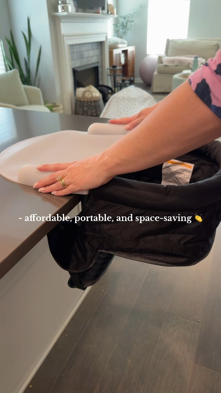We do not have a high chair yet so our Lalo Hook-On Chair has been a lifesaver. It’s great for travel and use at home  

#LTKTravel #LTKBaby