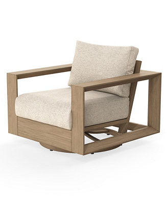 Mansfield Outdoor Swivel Club Chair, Created for Macy's - Macy's | Macy's
