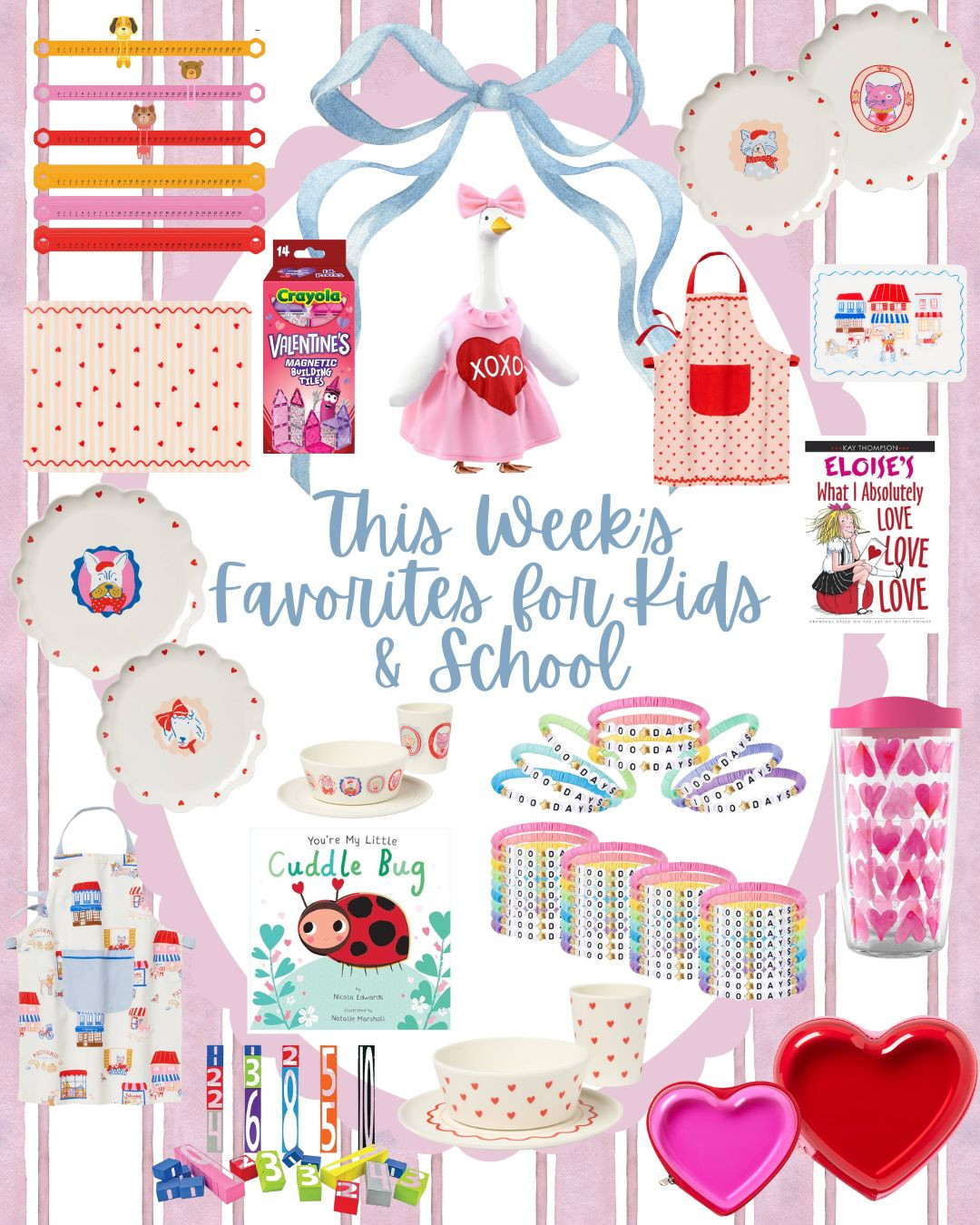 This Week's Favorites for Kids & School


Amazon, Target, Valentine, Valentine's Day, classroom favorites, building toys, STEM toys, 100th Day of School, friendship bracelets, heart pouch, porch goose, Pillowfort, Valentine gifts for kids

 

#LTKFindsUnder50 #LTKmomlife #LTKKids
