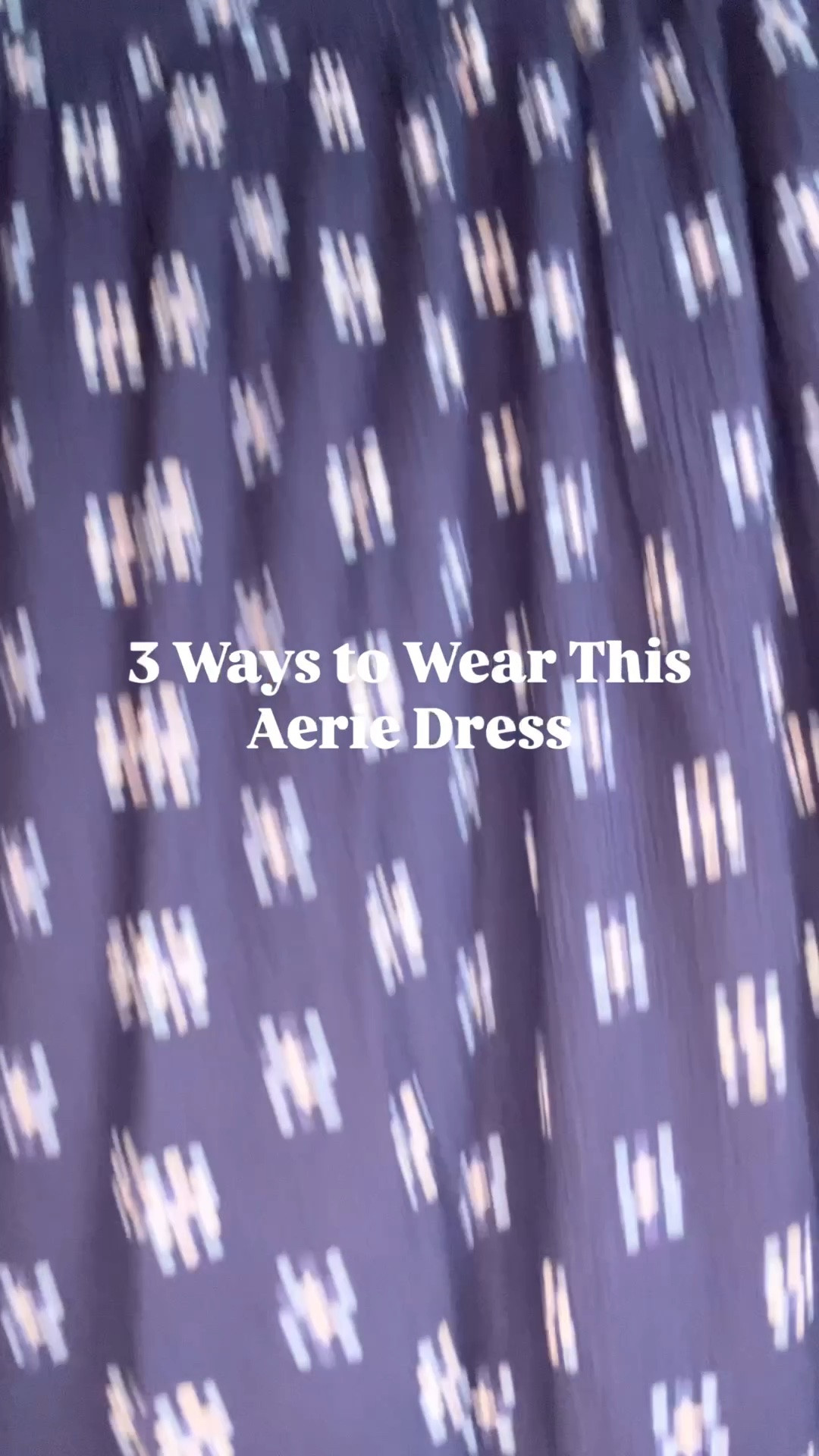 This cotton, comfy dress from @Aerie is so versatile!

#LTKgrwm #LTKOver40 #LTKootd