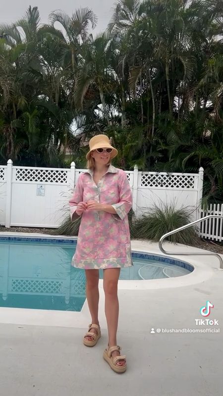 Vacation outfit. Poolside style. Swim coverup. 
.
.
.
.. 

#LTKstyletip #LTKtravel #LTKswim