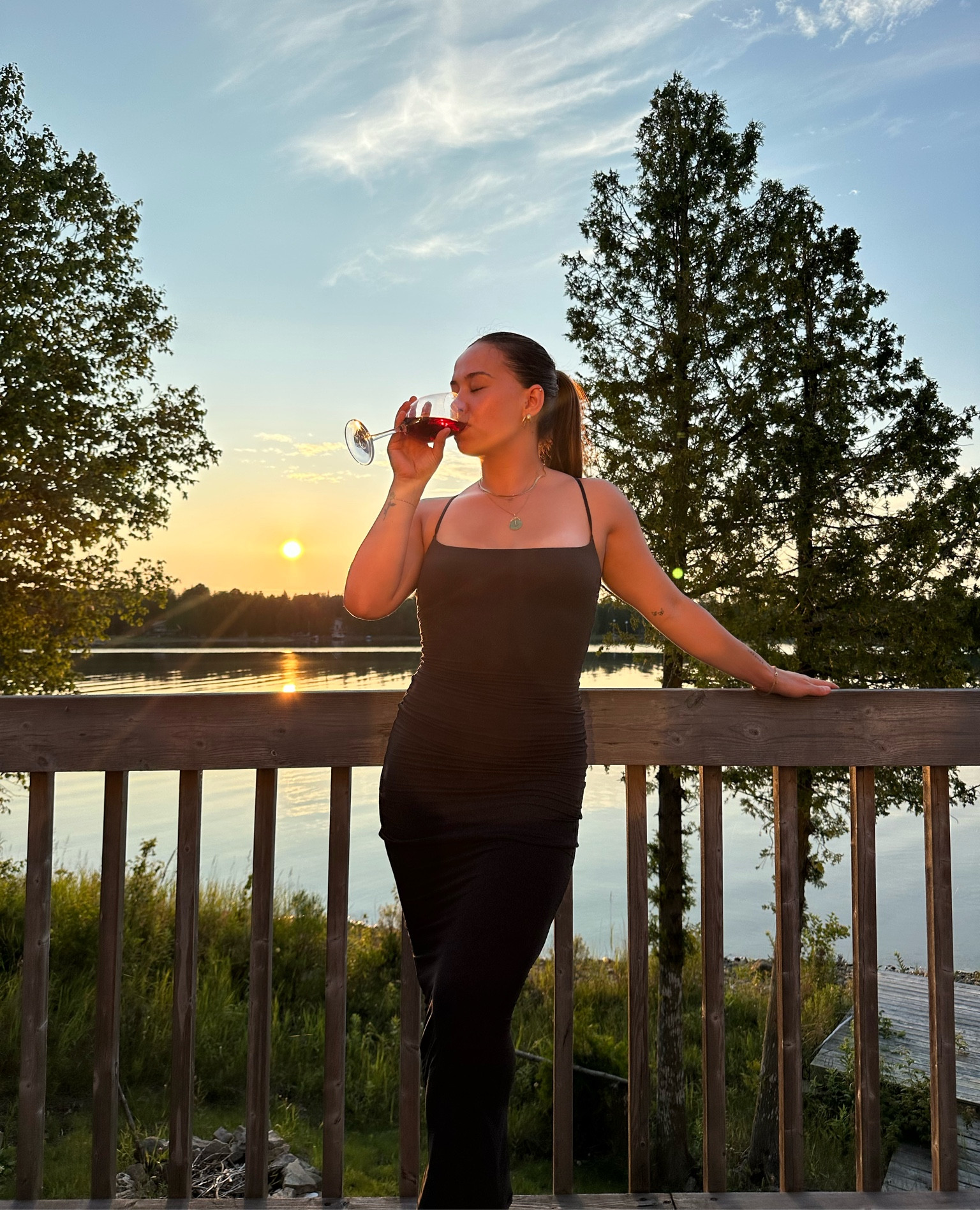 The PERFECT black long body con dress from Skims for your next date night! 

#LTKcanada #LTKsummer #LTKtravel