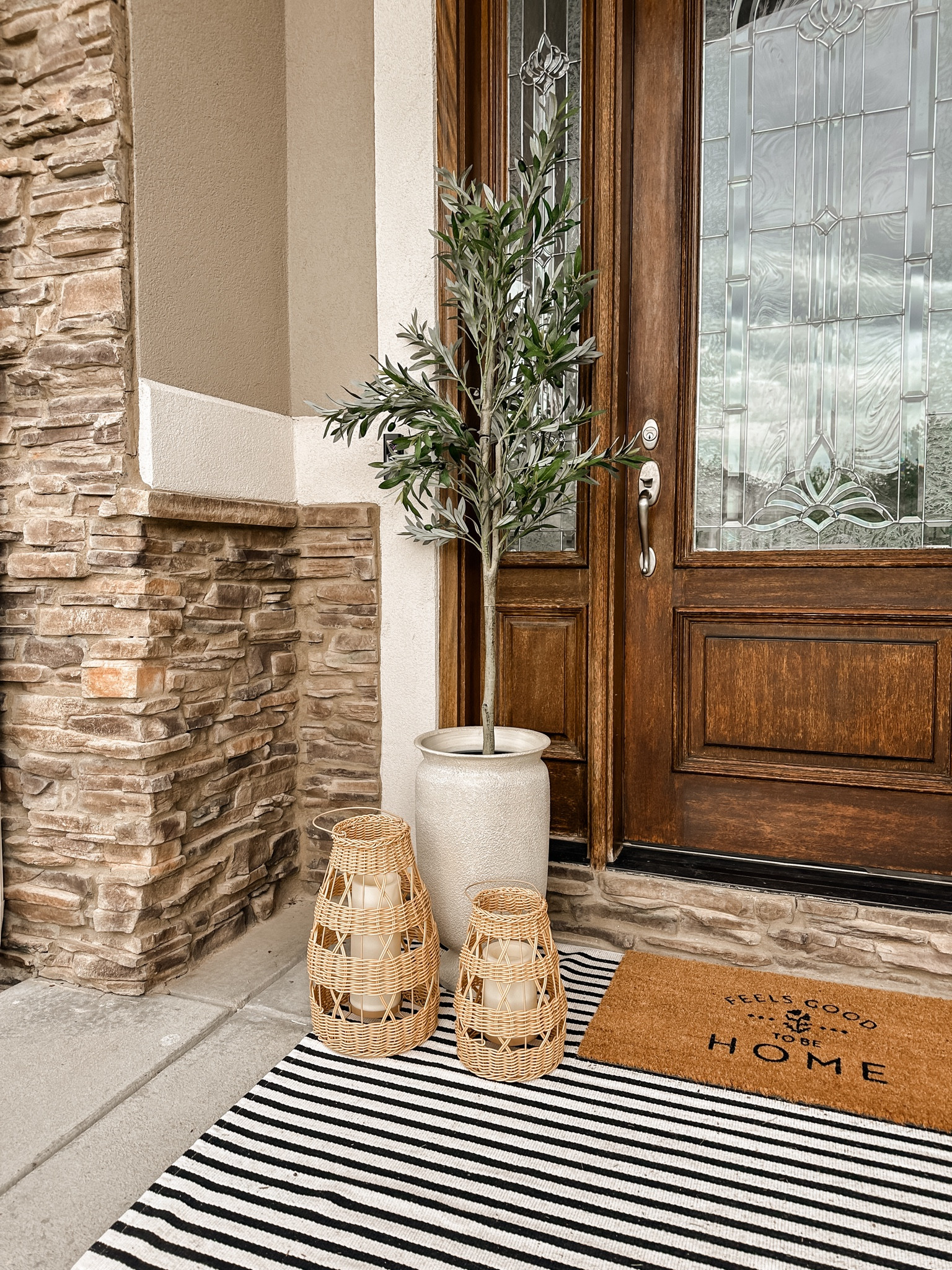 These lanterns and pot for the front porch are on sale!! 

#LTKHome #LTKSeasonal #LTKSaleAlert