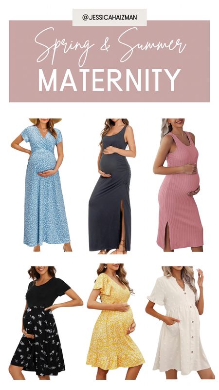 Cute, comfy, and casual maternity dresses for spring and summer! 💕

#LTKstyletip #LTKbump #LTKSeasonal