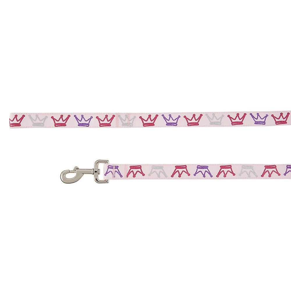 Top Paw® Pink Princess Dog Leash: 6-ft long | PetSmart