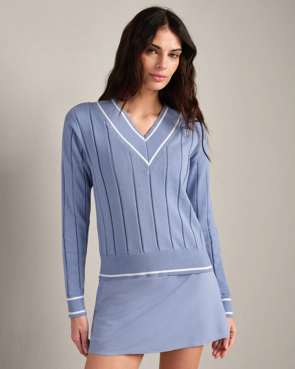 Varsity Cable Knit Sweater | Rhone