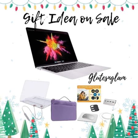 Gift idea and it’s on sale. Apple MacBook Air with earbuds and accessories is on sale plus ships free. Gifts for her, gifts for him, gift idea for teens and tweens. Apple MacBook, apple AirPods  

#LTKHolidaySale #LTKsalealert #LTKGiftGuide