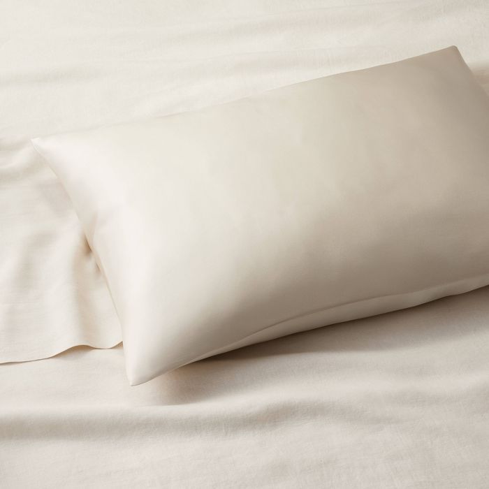 Standard Solid Silk Pillowcase - Casaluna™ | Target