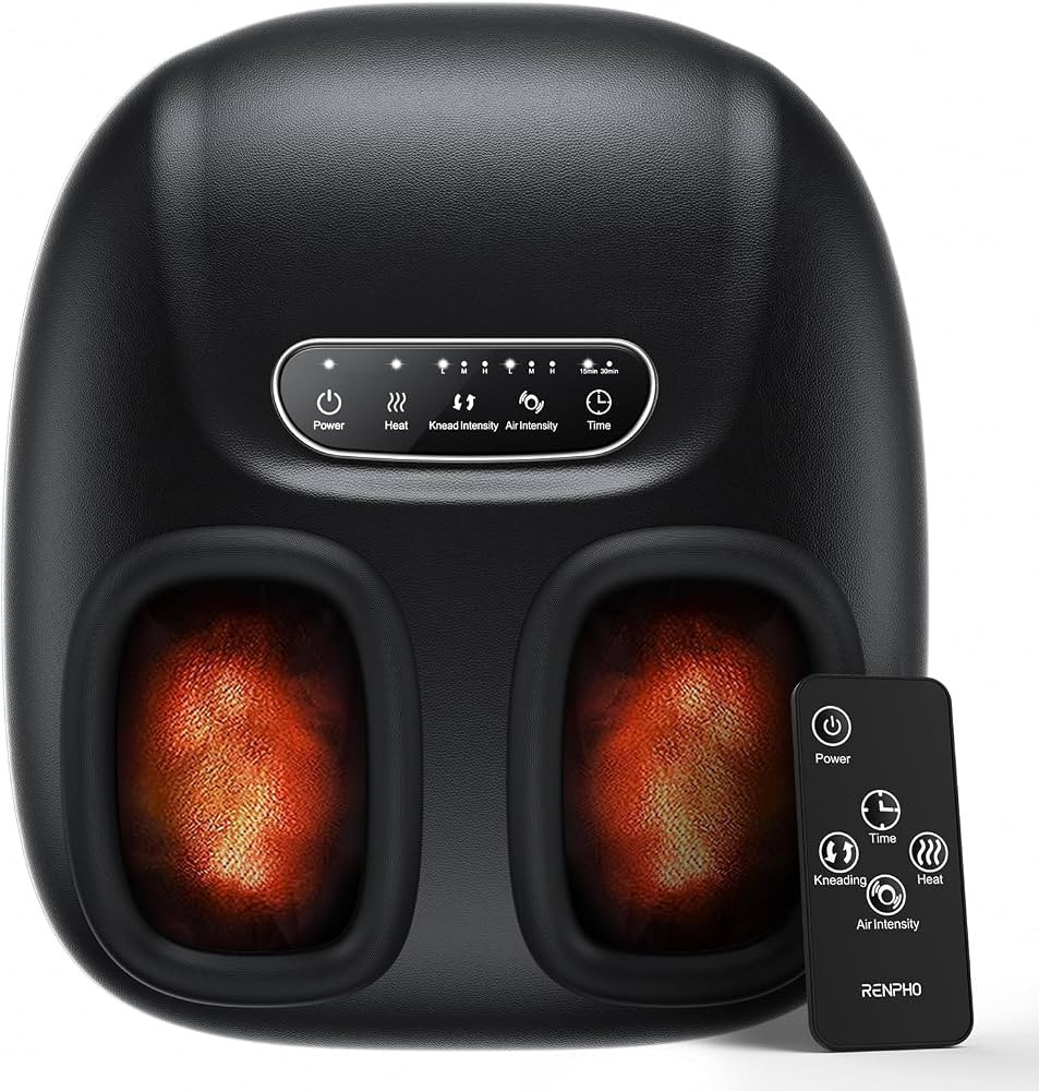 RENPHO Foot Massager Machine with Heat, FSA HSA Approved Products Only, Foot Massager for Circula... | Amazon (US)