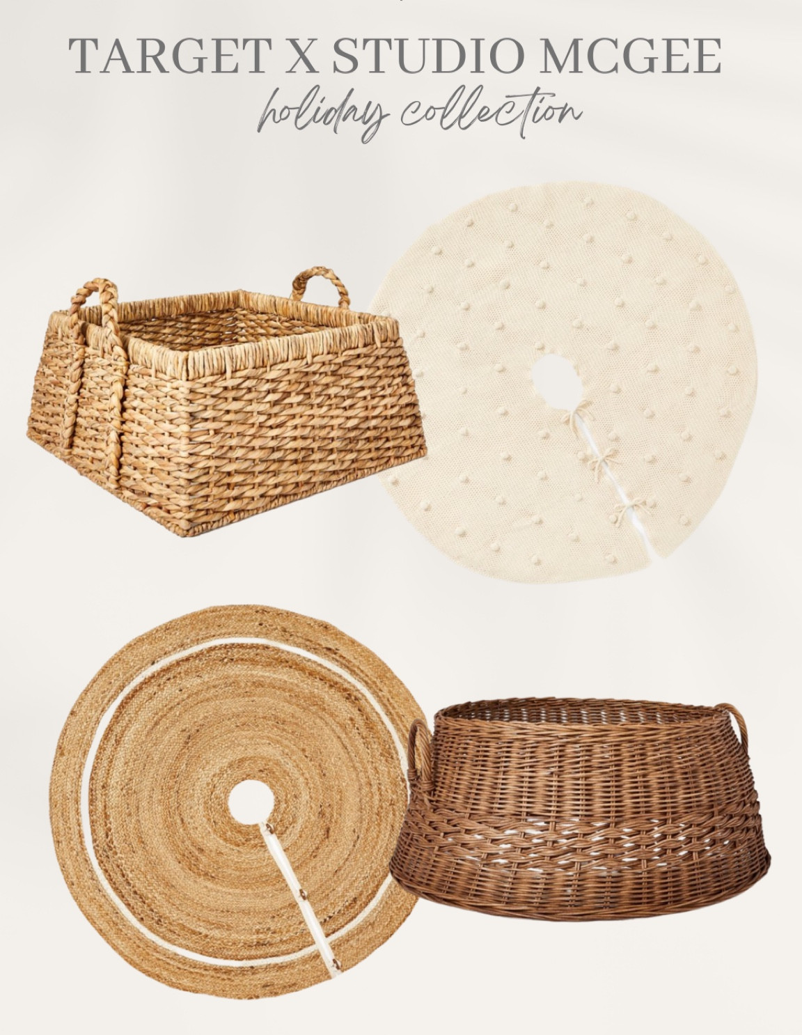 Target studio McGee, tree collar, tree skirt, holiday decor, Christmas decor 

#LTKHoliday #LTKSeasonal #LTKhome