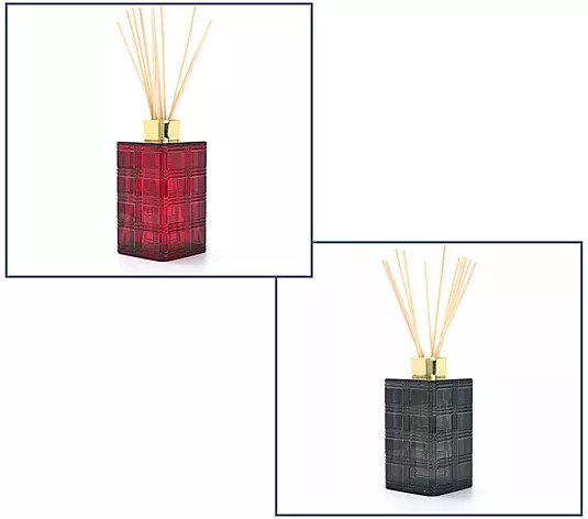 HomeWorx by Slatkin + Co. 17oz Luxe Holiday Reed Diffusers | QVC