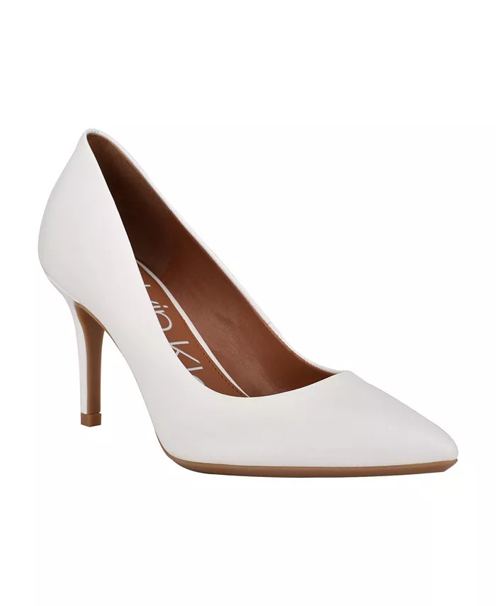 Calvin Klein Women's Gayle Pointy Toe Classic Pumps & Reviews - Women - Macy's | Macys (US)