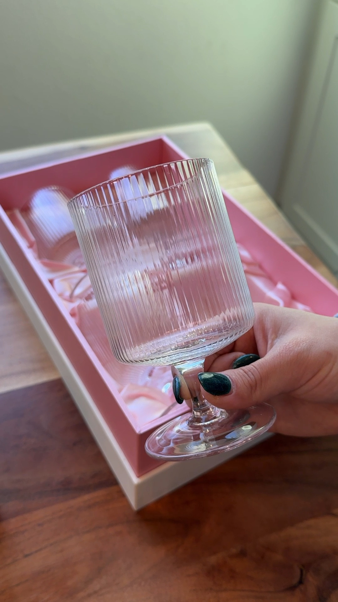 Here are some beautiful Art Deco goblet glasses from Glassique Cadeau. It comes as a set of 4 and these can be a great holiday gift! You can shop these from the link provided. #kitchenfinds #diningware #diningroomessentials #giftideas

#LTKVideo #LTKGiftGuide #LTKhome