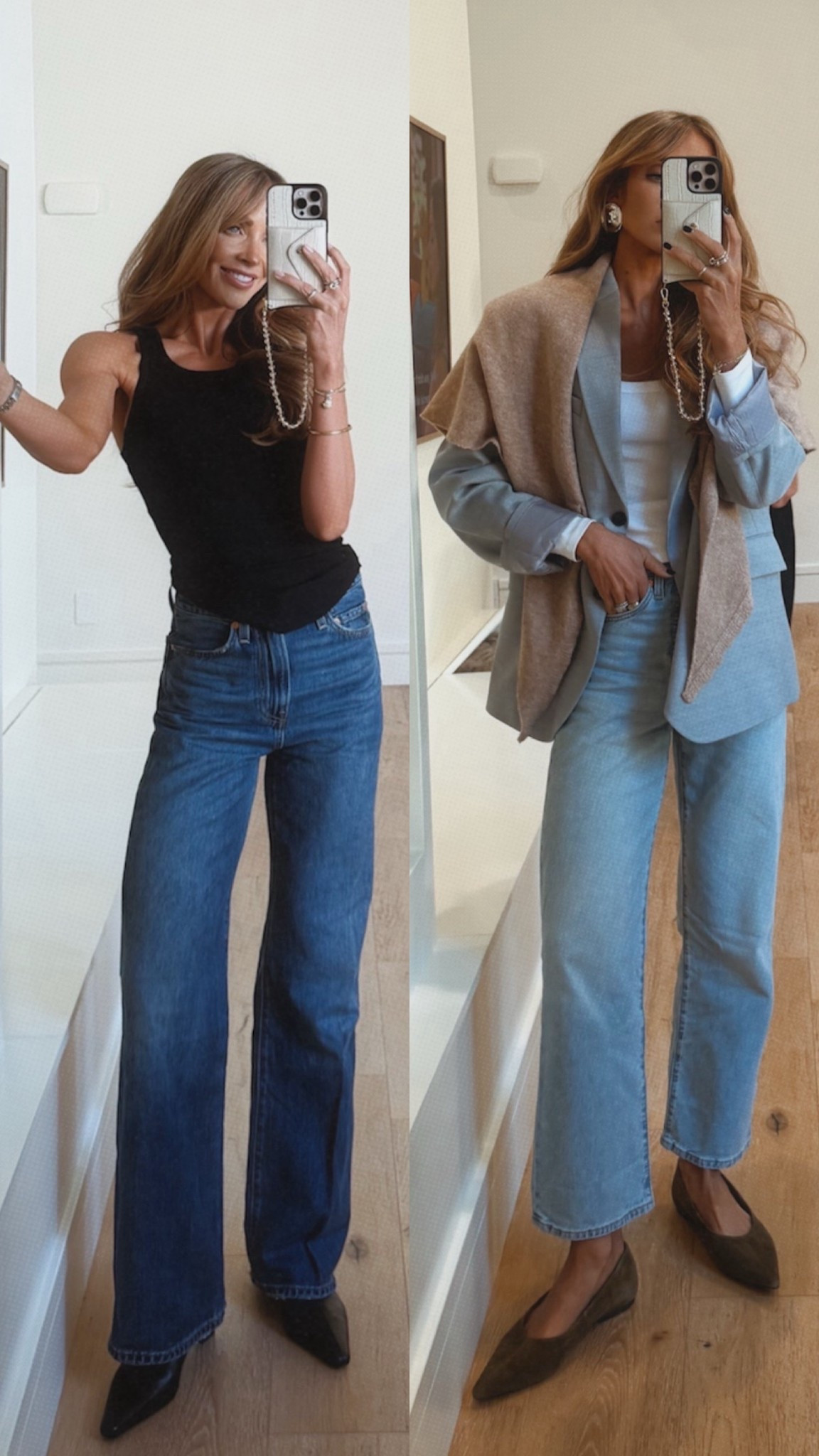 Jeans are 30% off making them under $70!!

#LTKFindsUnder100 #LTKSaleAlert