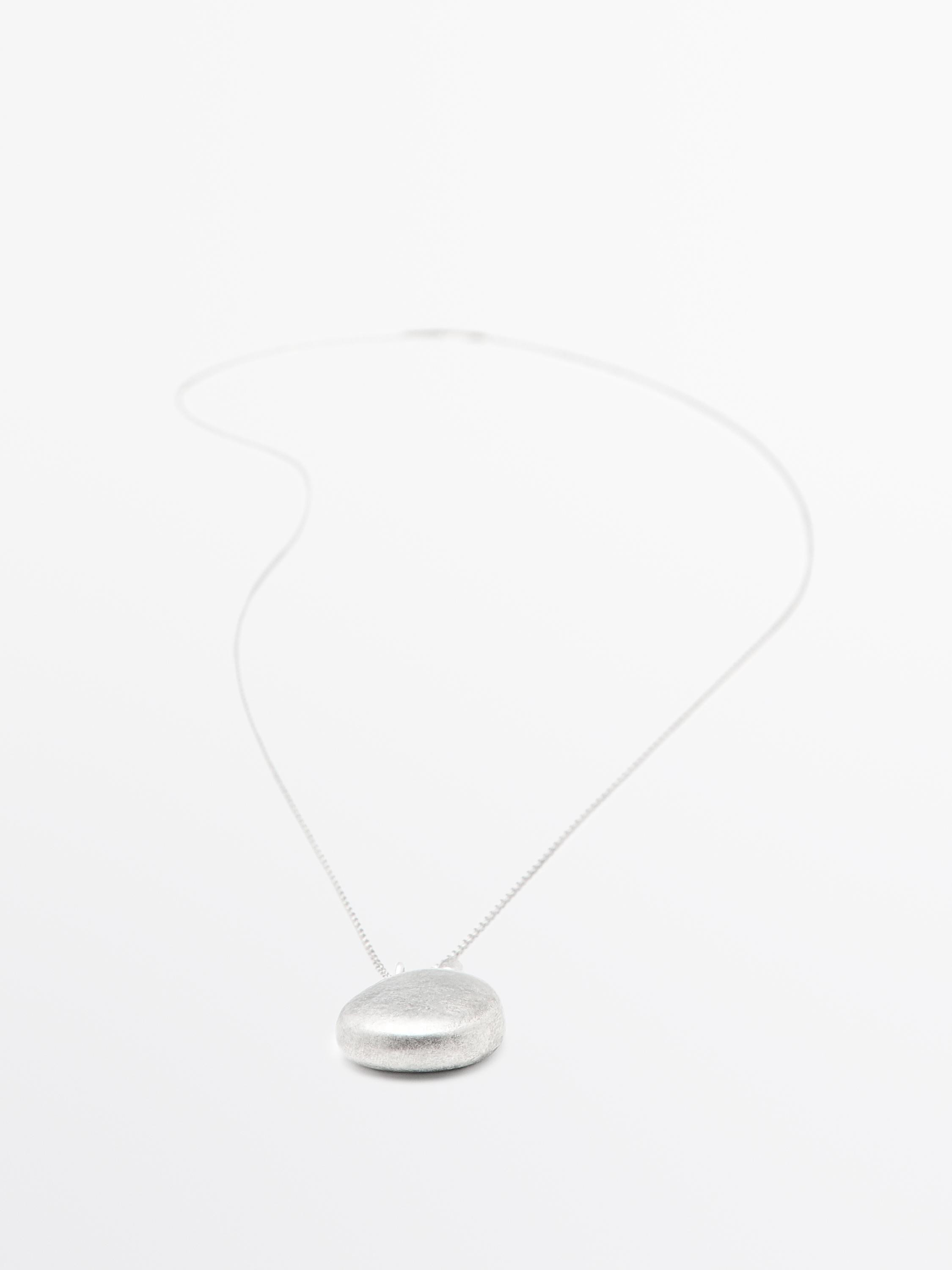 Collier pendentif métallique | Massimo Dutti FR
