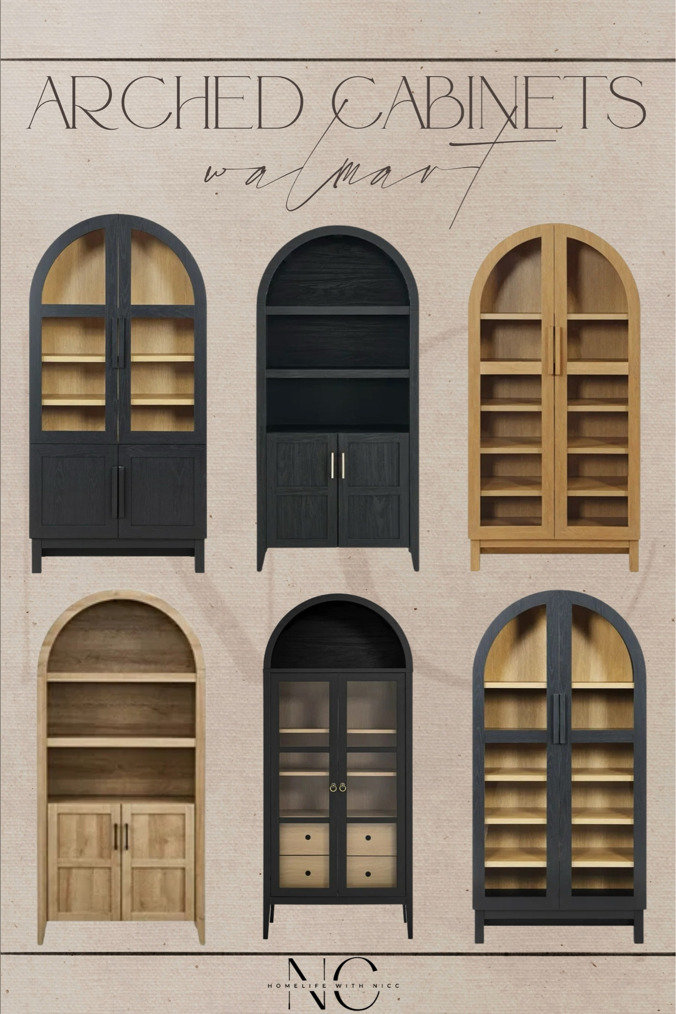 Walmart has some beautiful arched cabinets at a budget-friendly price! They come in a variety of colors and sizes to fit your style! #walmart #walmart #walmarthome #walmartfurniture #walmartarchedcabinets #archedcabinets #homedecor #homerefresh

#LTKHome #LTKStyleTip