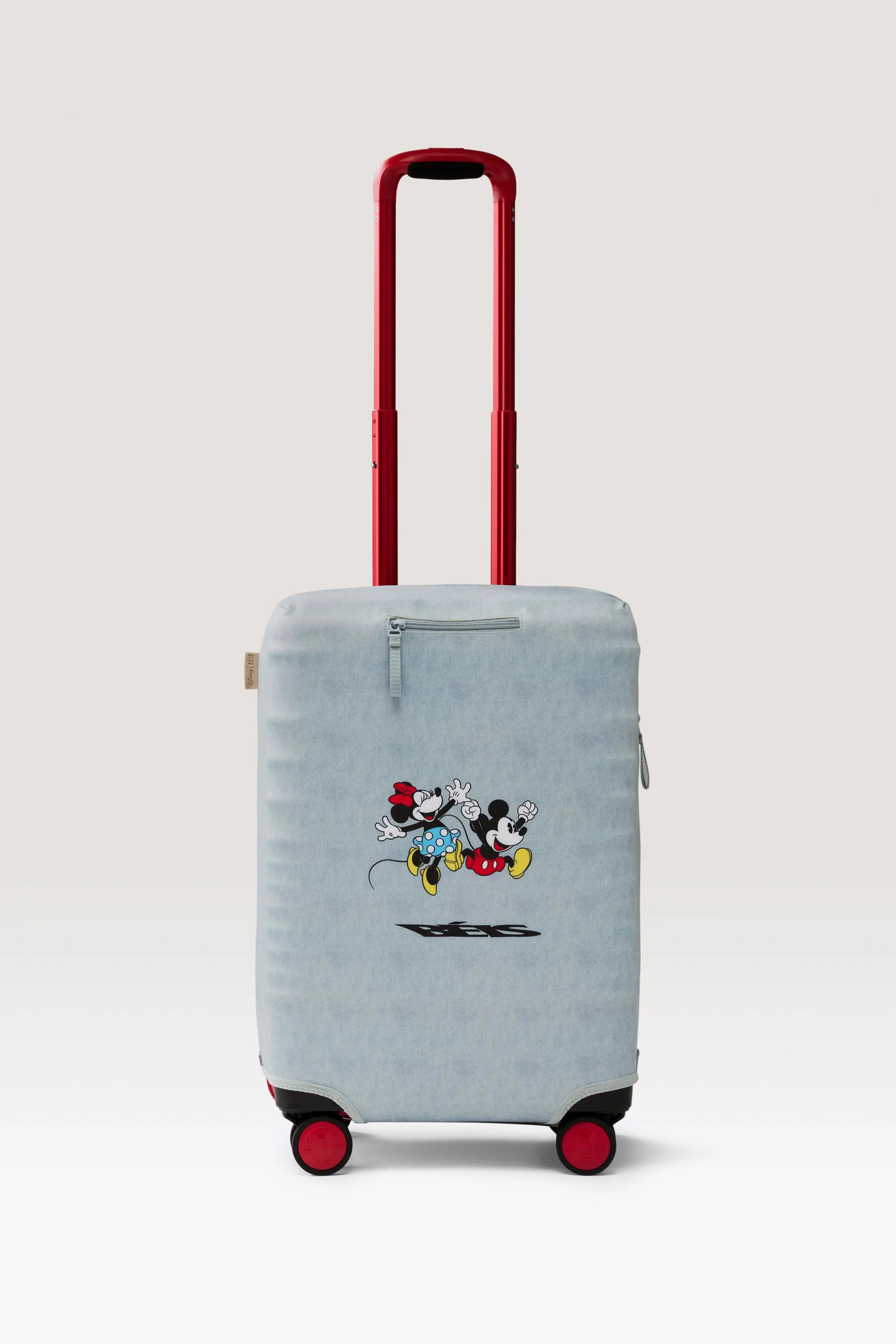 B\u00c9IS \u2018The Disney Carry-On Luggage Cover' in Blue Jeans - Disney Luggage Cover | BEIS
