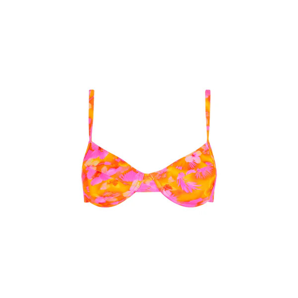 Ditzy Underwire Bra Bikini Top - Honey Baby | Kulani Kinis US