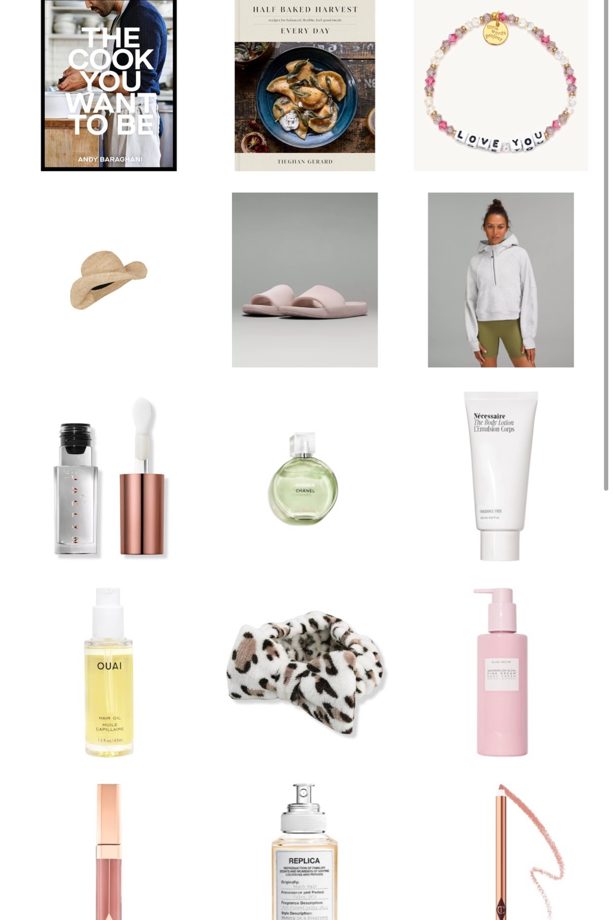 Valentines Day Gift Guide PART 2

Couldn’t fit everything on my last post, so check either guide related to comments 

Mix & match of different price ranges, but there’s nothing a girl wouldn’t like in here. 

little words project bracelet. Every girl ever will wear it everyday. The faith one is my favorite on colors alone. Can be religious or just have faith in yourself/ or faith in relationship. Its my fav, but love you on is cute too. 

Fragrance, can’t fail with chanel. Best scent ever. I’m out here dropping my secrets to success with this one, its every day. Replica beachwalk is another every day, great for someone who needs a non fragrance perfume. 

Comfy girls: skims shirt. Can’t fail. TTS or go one up for more comfort. Just ordered it myself. 

skin care girly: the cc serum best shit ever

mejuri: if you’re balling out, I would die for the initial necklace and matching chain. both linked. I did link though a way cheaper alternative, and I’ve seen good reviews, for something that is only gold plated/ 13 dollars vs closer to 300+ for mejuri.

If she has cartiliage pierced; the earring for this is unreal choice. I want this myself. Feel like most girls still have their claires cartiliage piece from decades ago. 

Sleepy skincare girl: slip anything. High end choice 

sexy choices: the victor & rolf is the hottest scent ever, next question. The moon juice sex vitamins are dope too; its a well known brand & such an original gift. 

Random but kinda fun: the cacio pepe hat is basic and cute, but for an italian pasta and butter obsessed girl, I think its cute and every day wear.

#valentinesdaygift #valentinesdayguide #giftsforher

#LTKunder100 #LTKGiftGuide