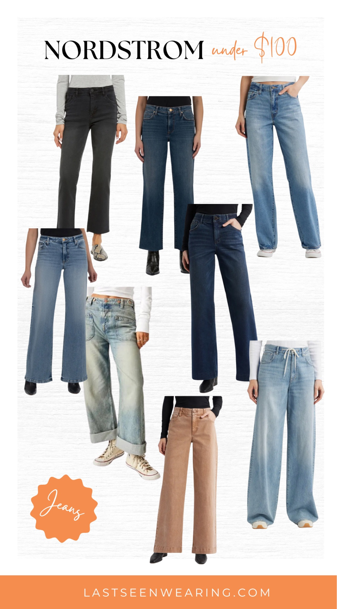 Nordstrom Under $100 - Jeans
#under100 #jeans #nordstromsale 

#LTKFindsUnder100 #LTKStyleTip #LTKSaleAlert