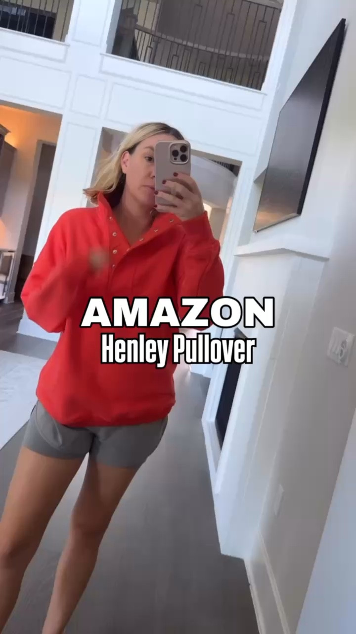 My favorite henley pullover from Amazon! 

#LTKootd #LTKdayinmylife #LTKmomlife