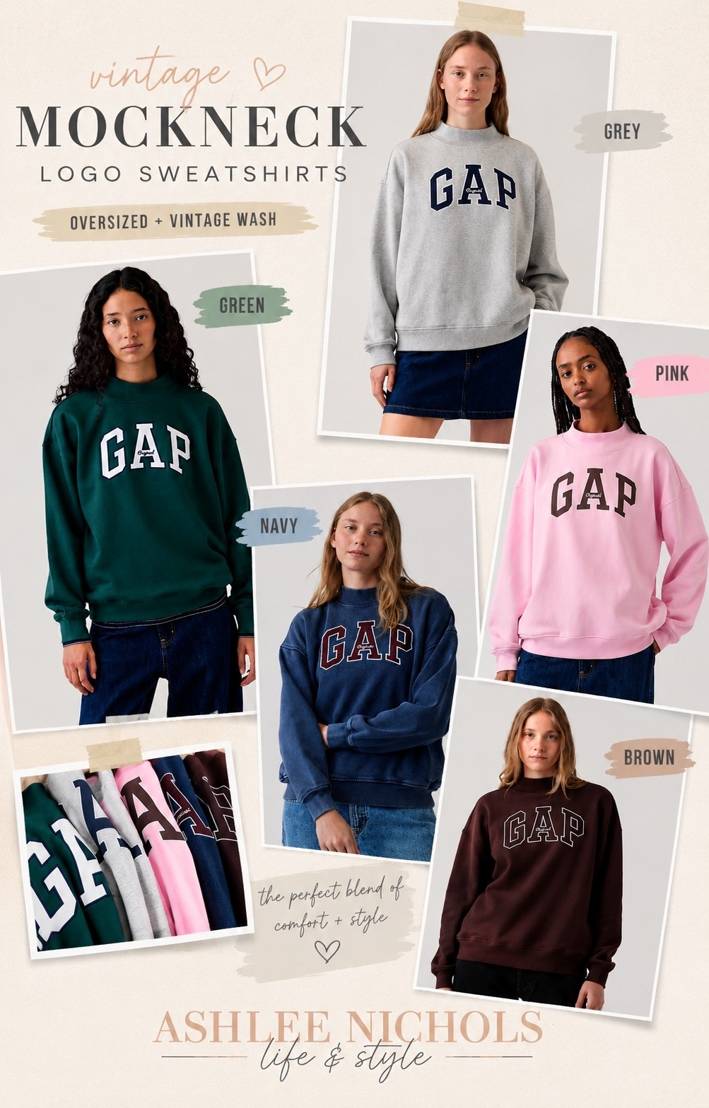 Vintage mock neck sweatshirts!

#LTKOver40 #LTKPetite