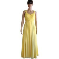 Yellow Prom Dress. Maxi Long Bridesmaid Dress | Etsy (US)
