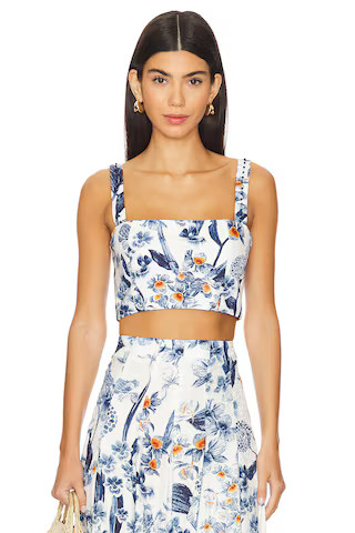 Cacao Cropped Top in Petalo | Revolve Clothing (Global)