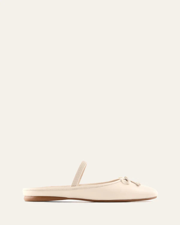 NOVA CASUAL FLATS OFF WHITE LEATHER | Jo Mercer (AU)
