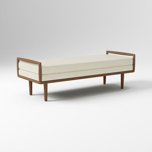 Nico Leather Bench | West Elm (US)