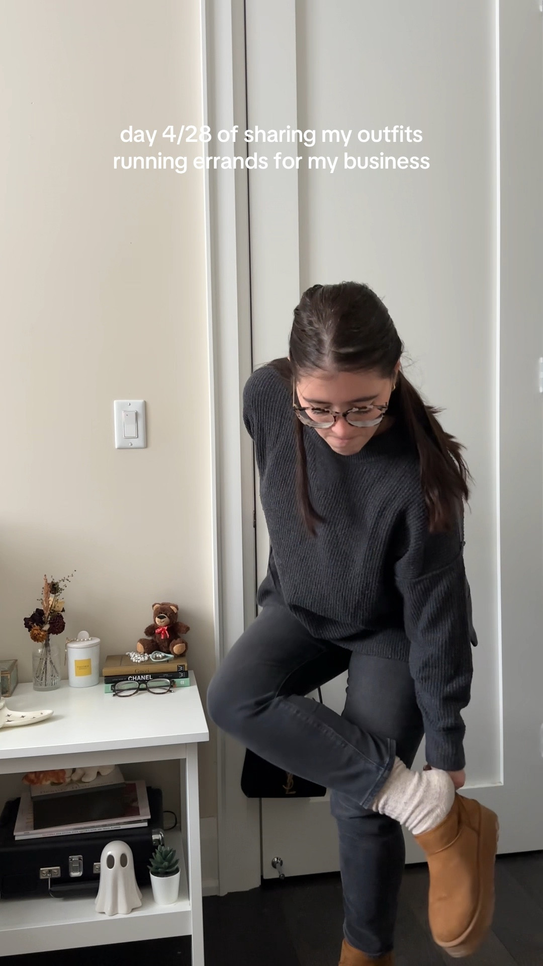cozy grey outfit for this chilly winter day 

This sweater from American eagle is my favourite thing to wear on colder days! Love the length and warmth! 

#LTKFashionMonth #LTKcanada #LTKwinter