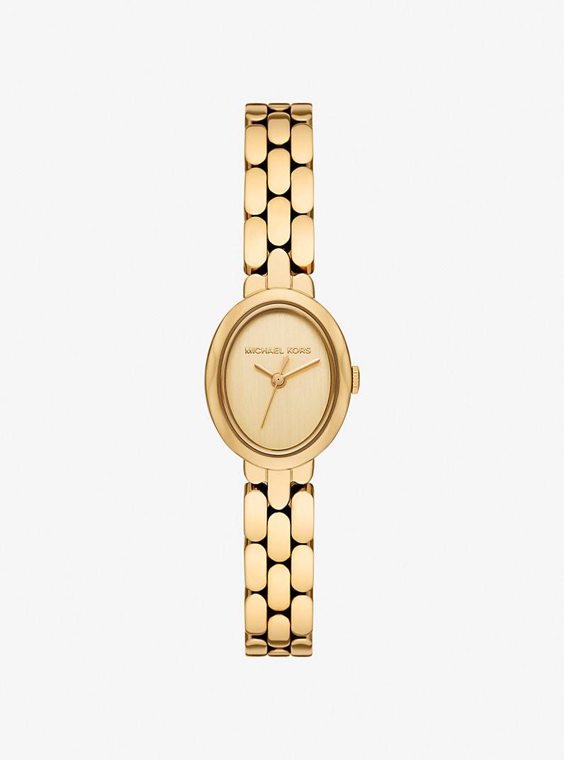 Petite Maude Gold-Tone Watch | Michael Kors US