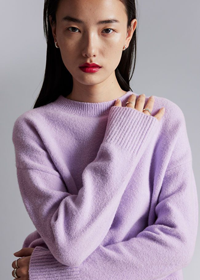 Relaxed Fit Knitted Sweater | & Other Stories US